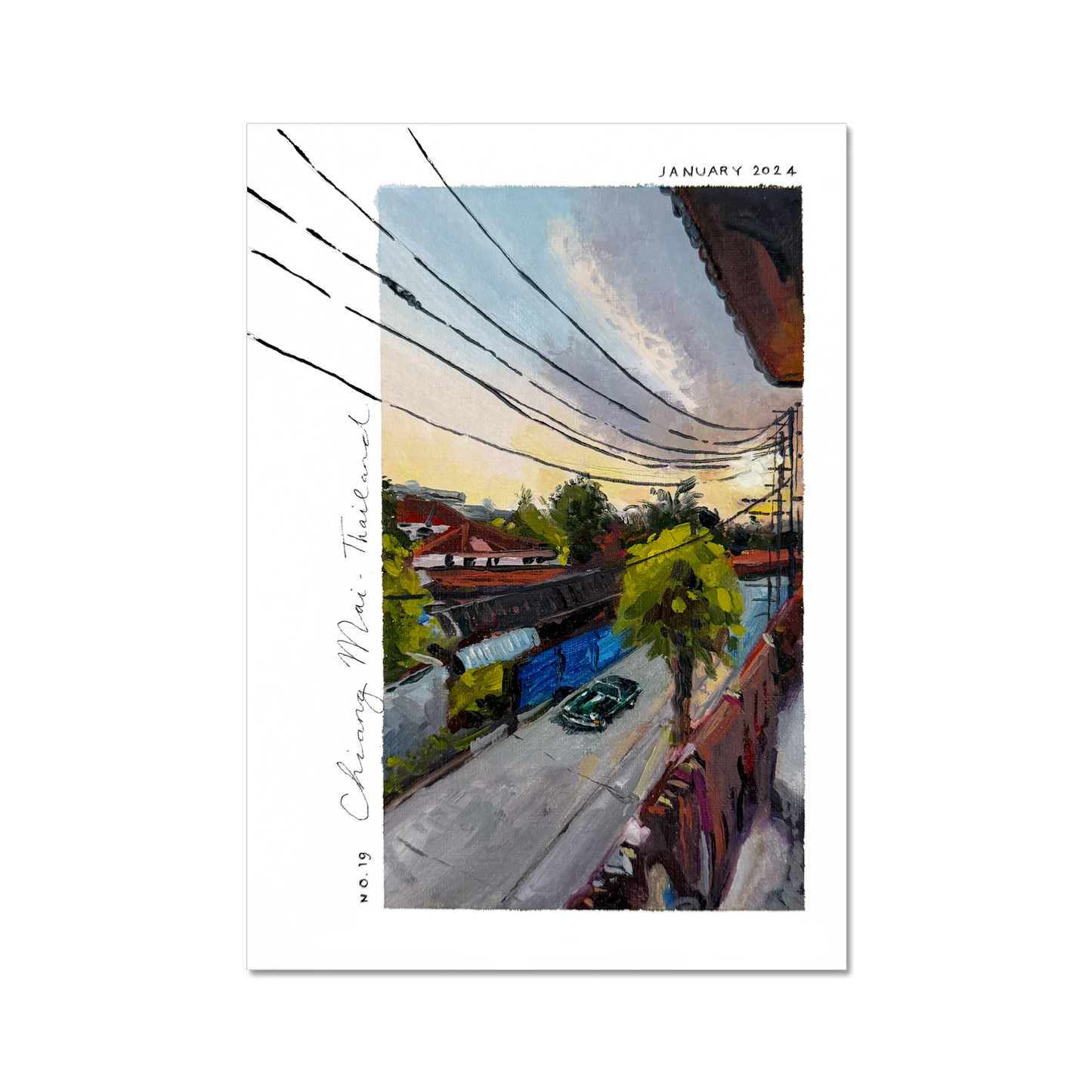 No. 19 - Chiang Mai - Thailand | Print