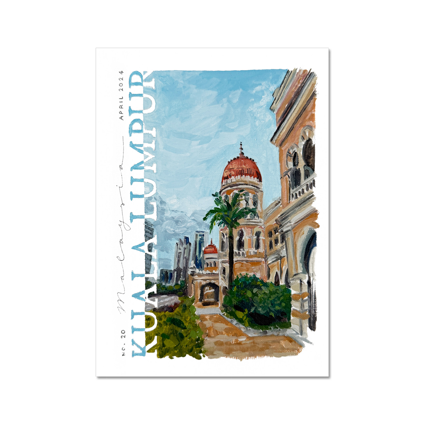 No. 20 - Kuala Lumpur - Malaysia | Print