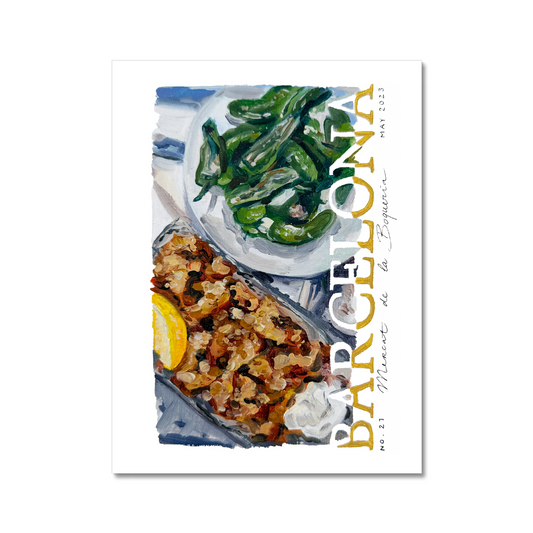 No.  21 - Mercat de la Boqueria - Barcelona | Print