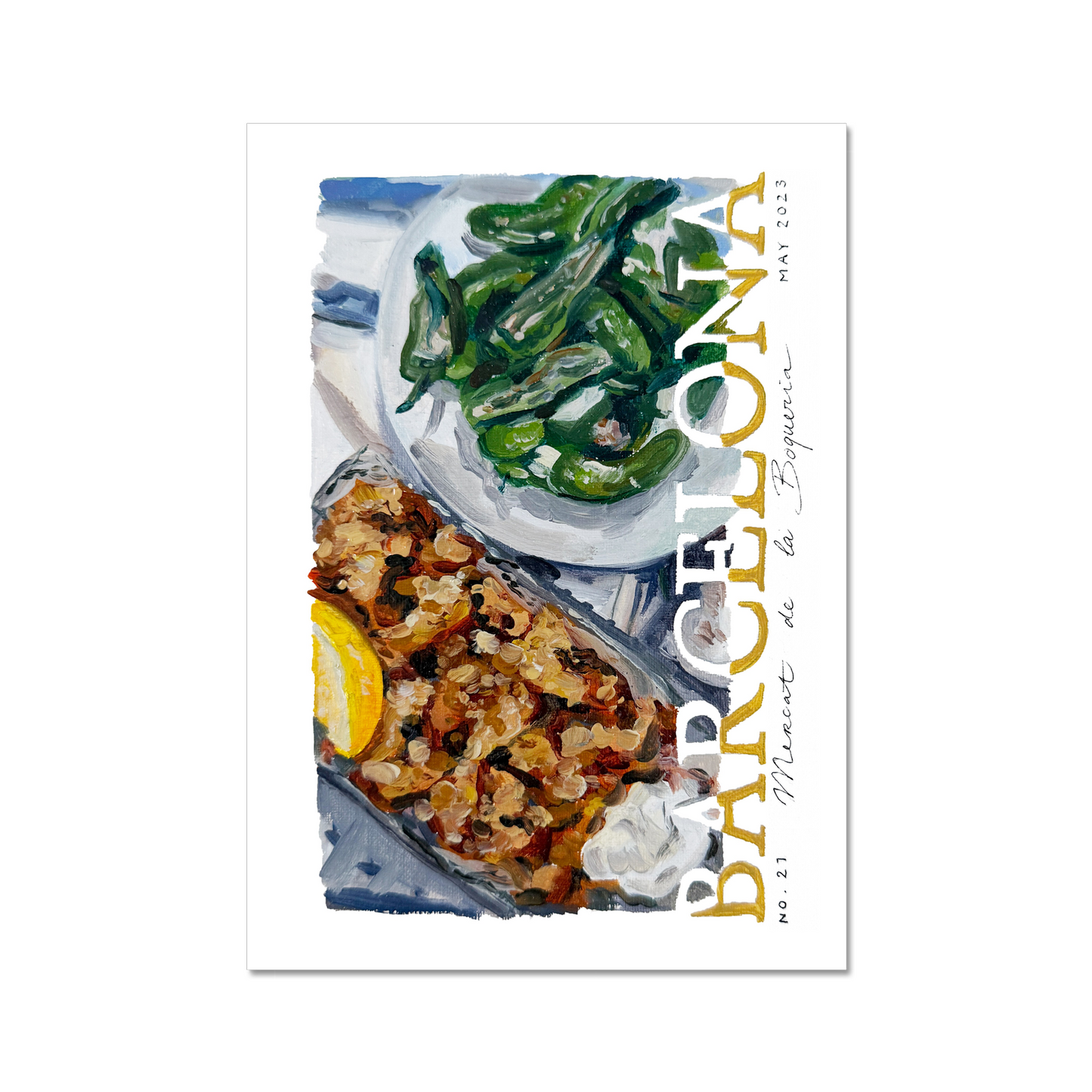 No.  21 - Mercat de la Boqueria - Barcelona | Print