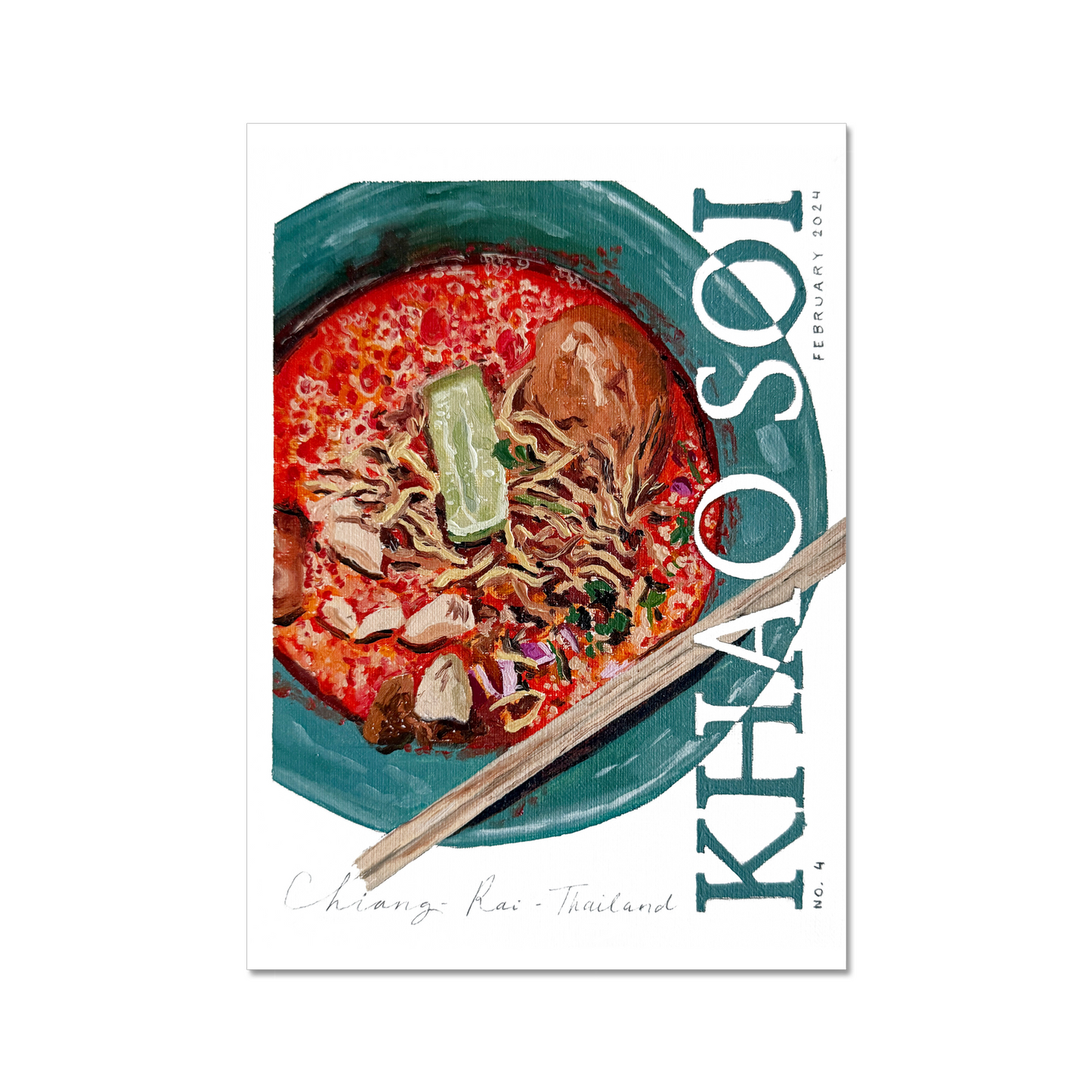 No. 4 - Khao Soi | Print